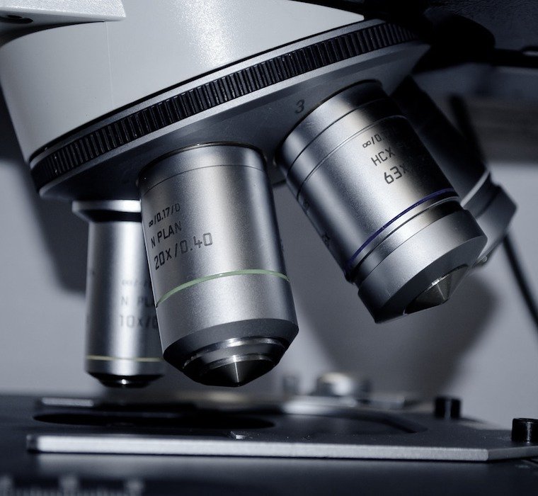 b2b photo of a microscope