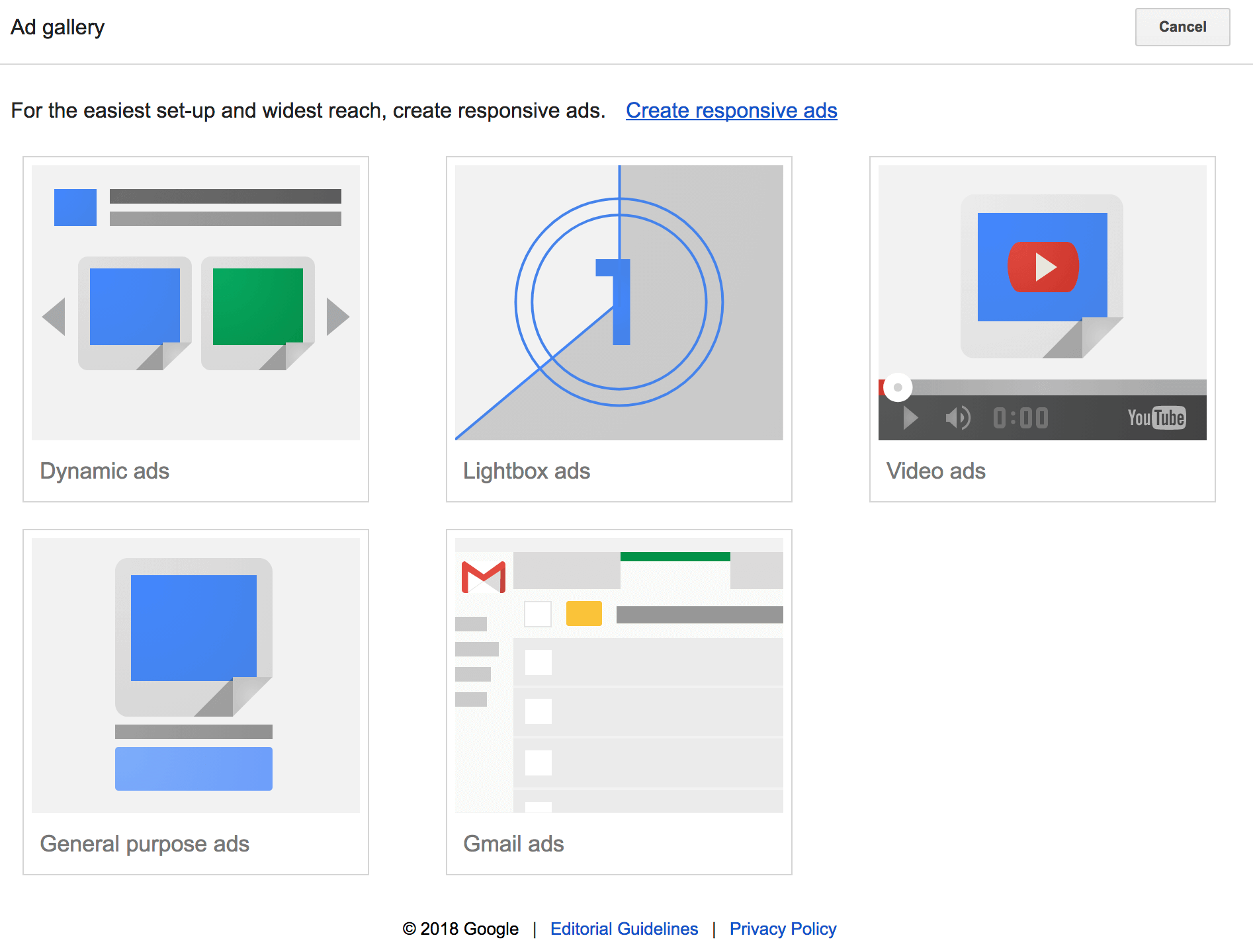 Google Ad Gallery