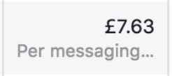 Facebook cost per message